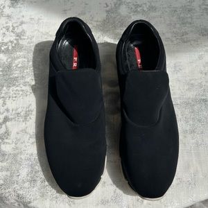 Prada pull on cushioned comfort shoe - size EU 38 - US 7.5